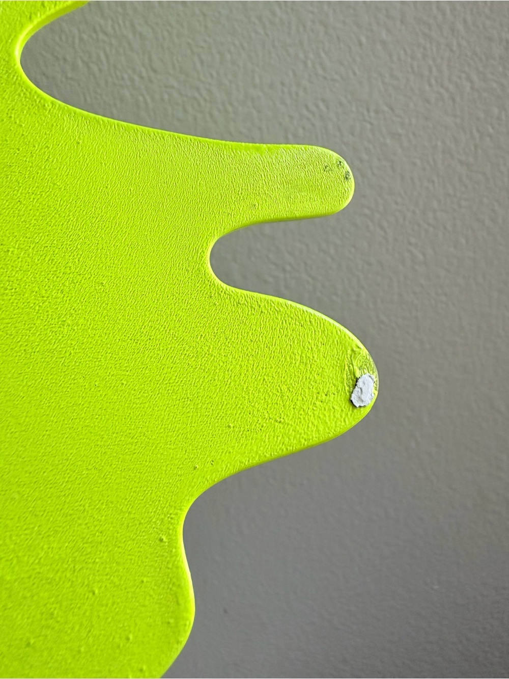 Neon Green Drip Wall Shelves - Set of 2 - Picture 3 of 10